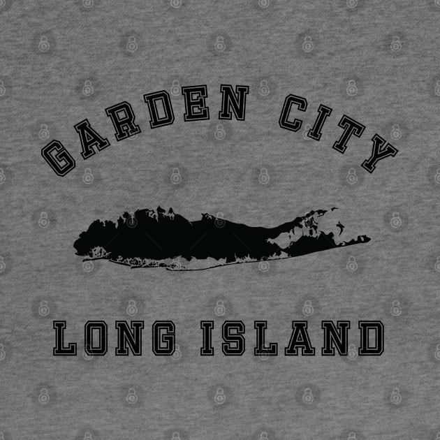 Garden City Long Island (Light Colors) by Proud Town Tees